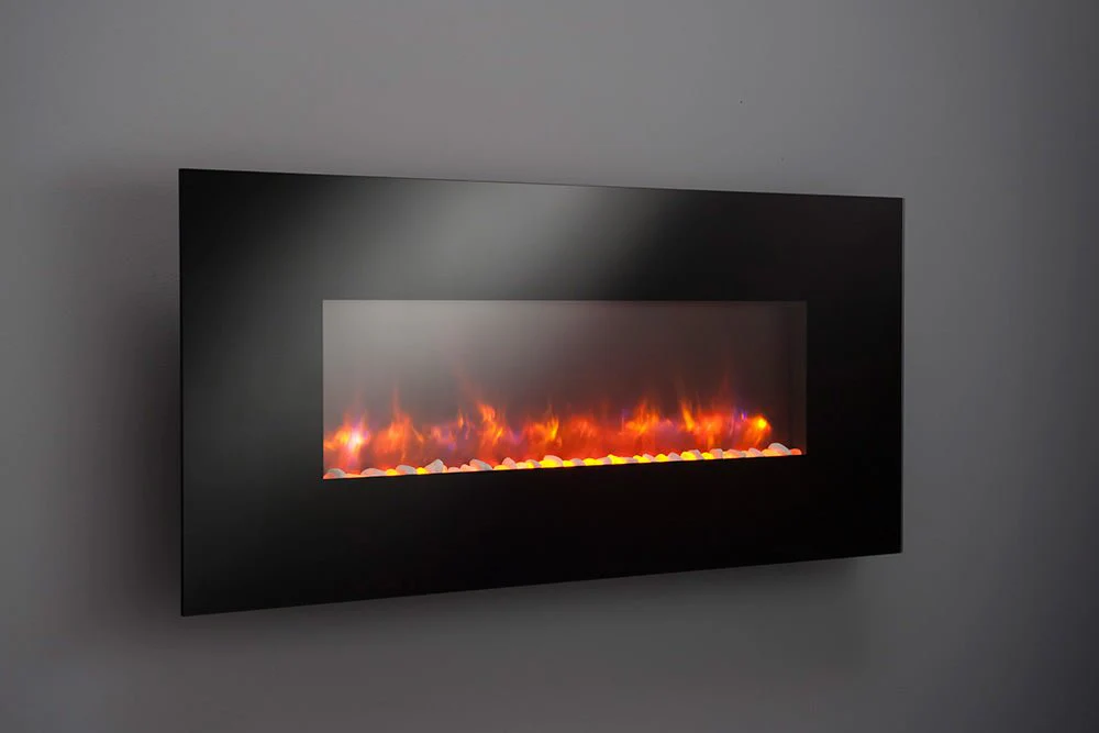50" Wall Mount LED Electric Fireplace Heater – 1500W Remote Control Recessed Wall Unit | WF1350 - Image 8
