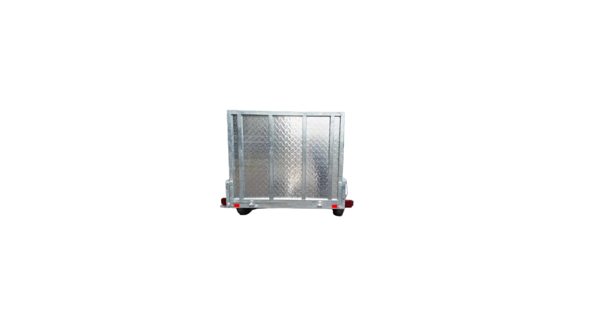 5x8 Galvanized Utility Trailer Tilting Bed Fully Welded Steel Frame LED Lights 96BA - Image 5