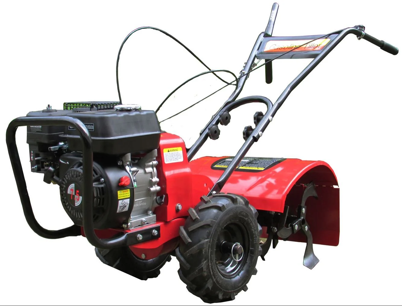 6.5 HP Self-Propelled Garden Tiller rototiller – 212cc Engine, 19” Width, 14” Tines ET2021 - Image 2