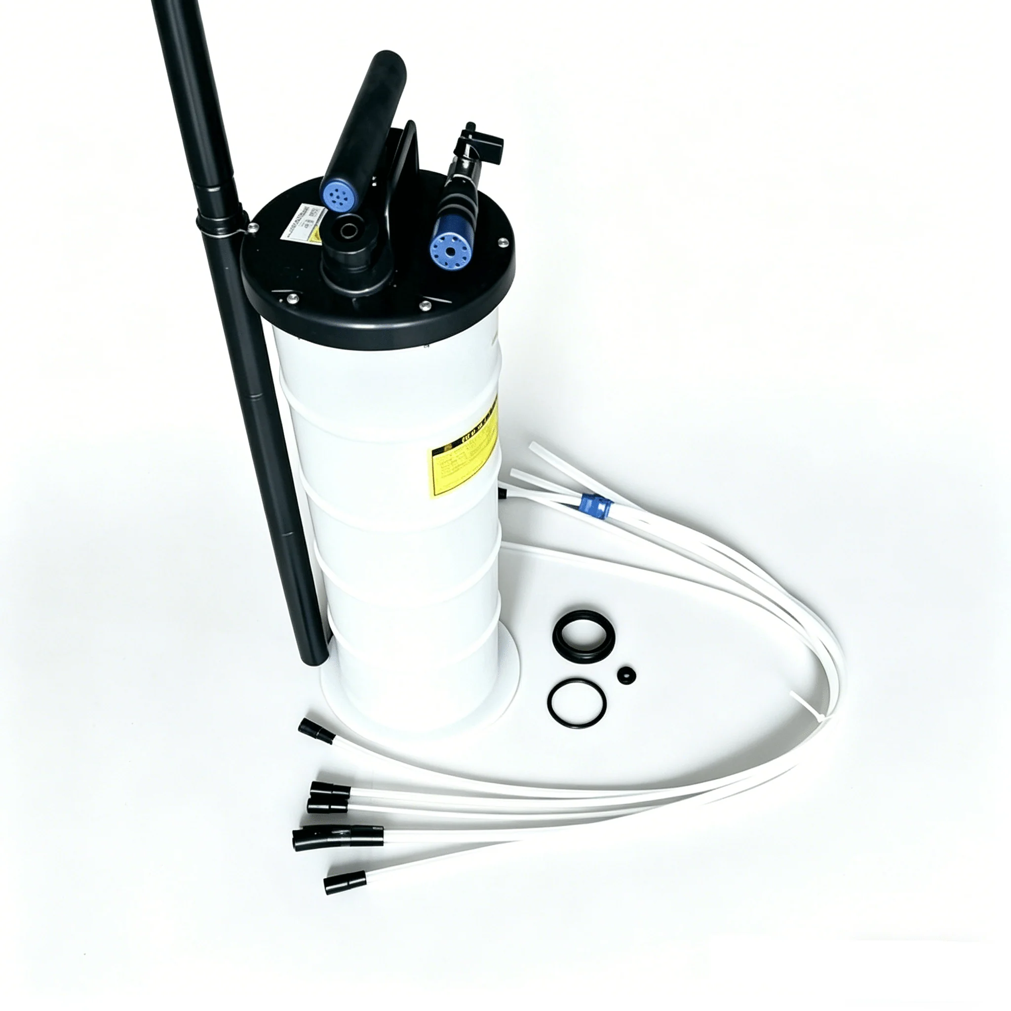6.5L Pneumatic & Manual Fluid Extractor Oil Transfer Pump Dual Mode Automotive PM065