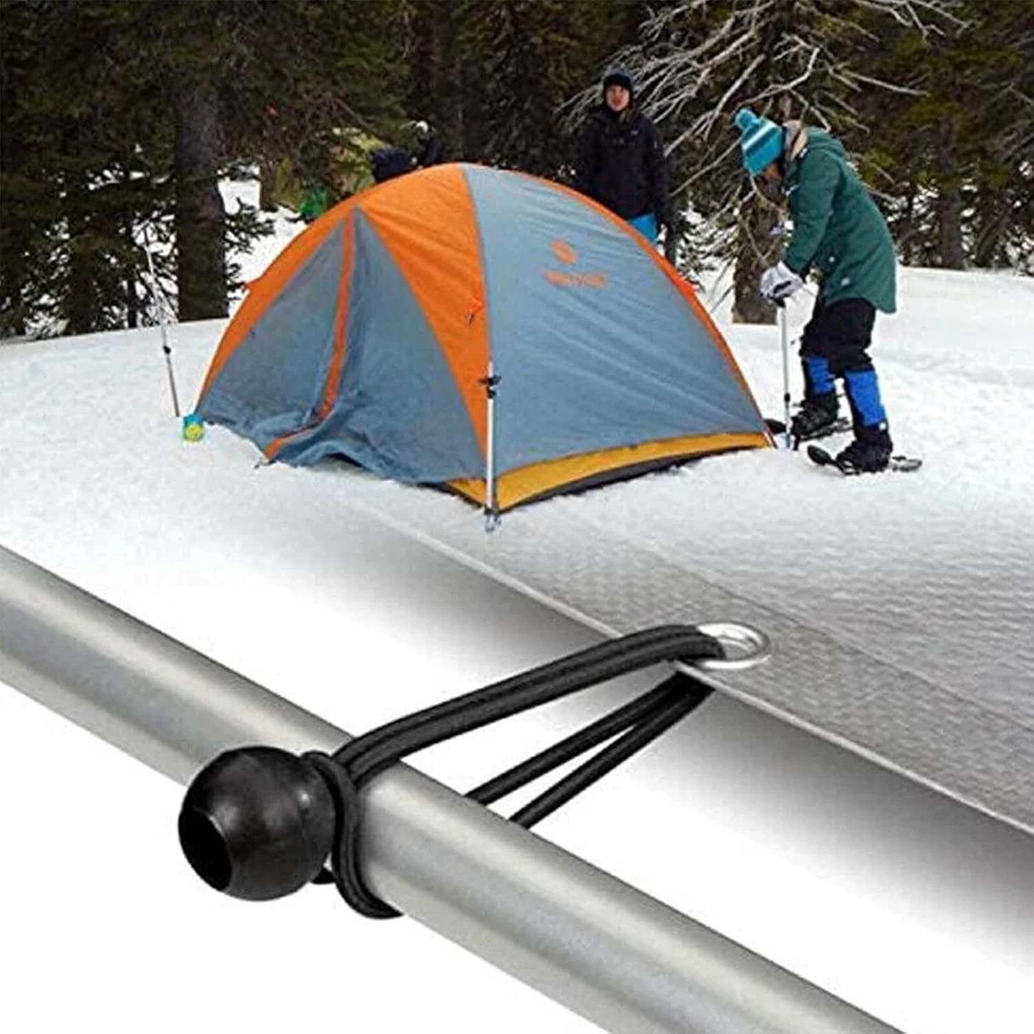 6 , 9 & 11 Bungee Ball Cords – Heavy-Duty Elastic Tie Downs for Tarps, Canopies, Camping & Outdoor Gear – 50 Pack Each - Image 6