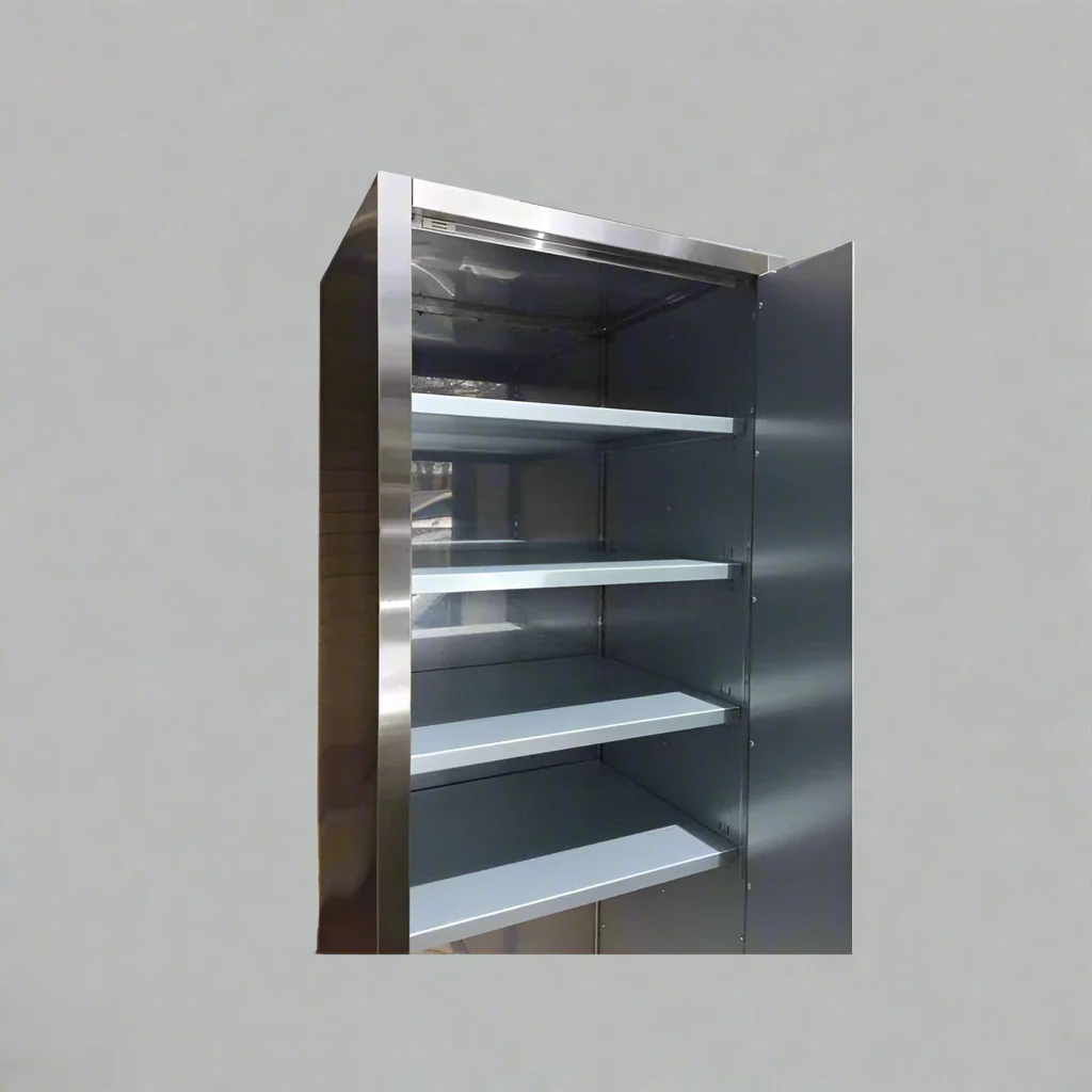 6 FT Stainless Steel Lockable Storage Cabinet – Adjustable Shelves, Anti-Fingerprint Finish HSC2401W - Image 2