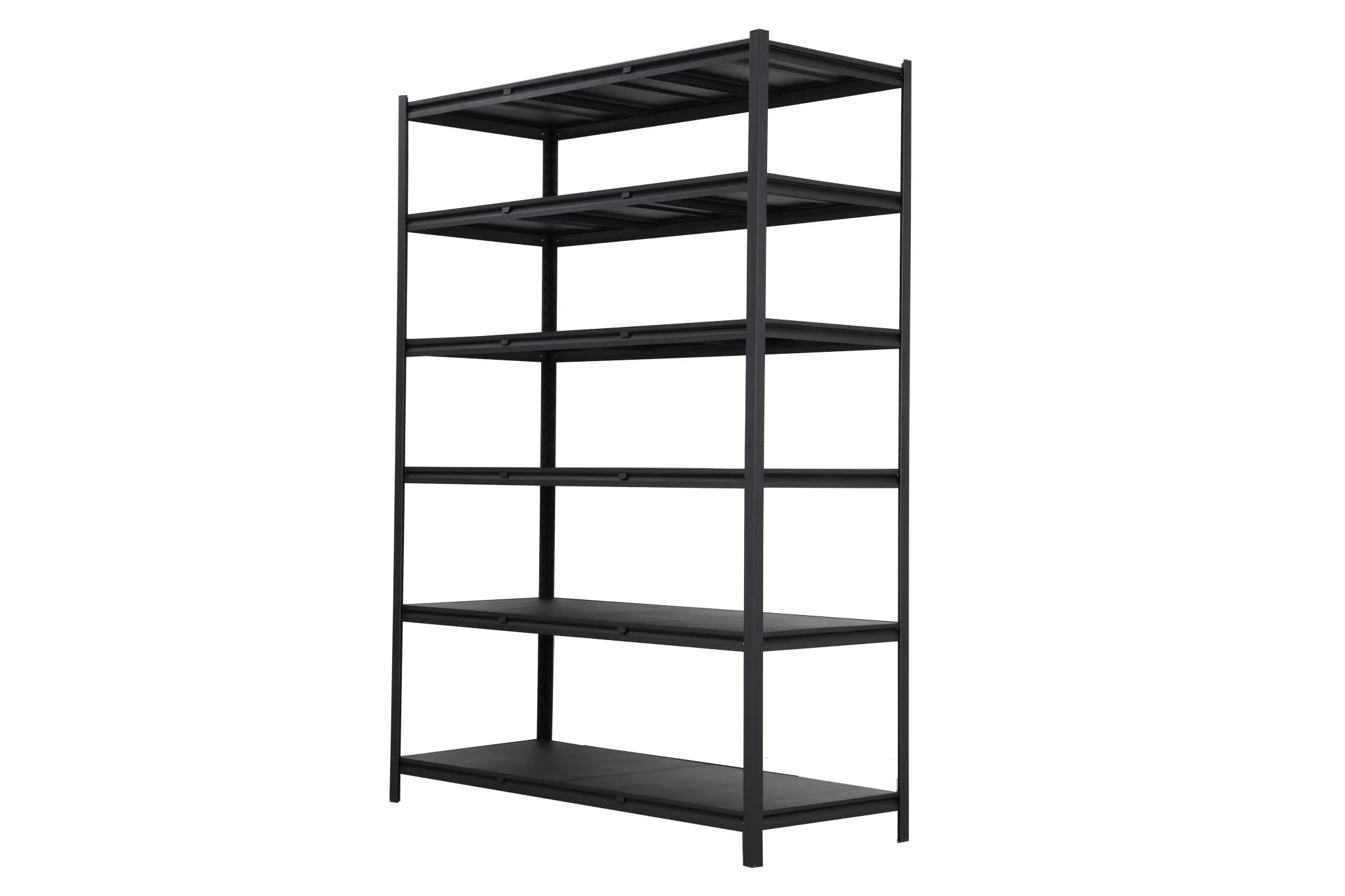 6 Tier Industrial Storage Rack 60″ x 24″ x 84″ Heavy Duty Steel Shelving 3500 lb Capacity IR6580 - Image 2
