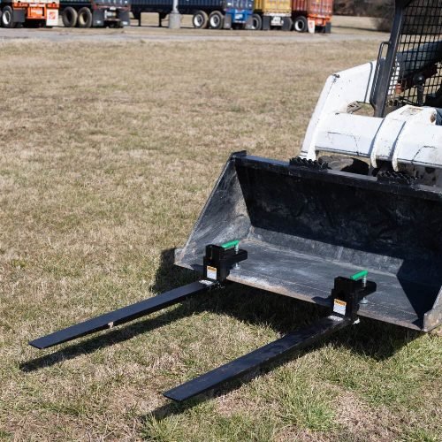 Clamp-On Pallet Forks – 60" Heavy-Duty Tractor & Skid Steer Attachment, 6,000 lb Capacity (SKU: 818450) - Image 2