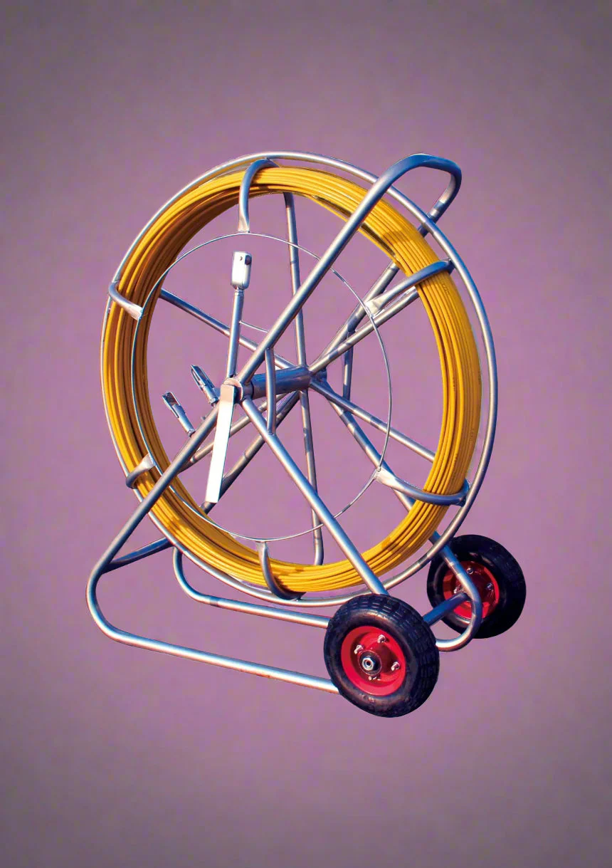 600-Foot Fiberglass Duct Rodder Fish Tape – Heavy-Duty Cable Pulling Tool - Image 3