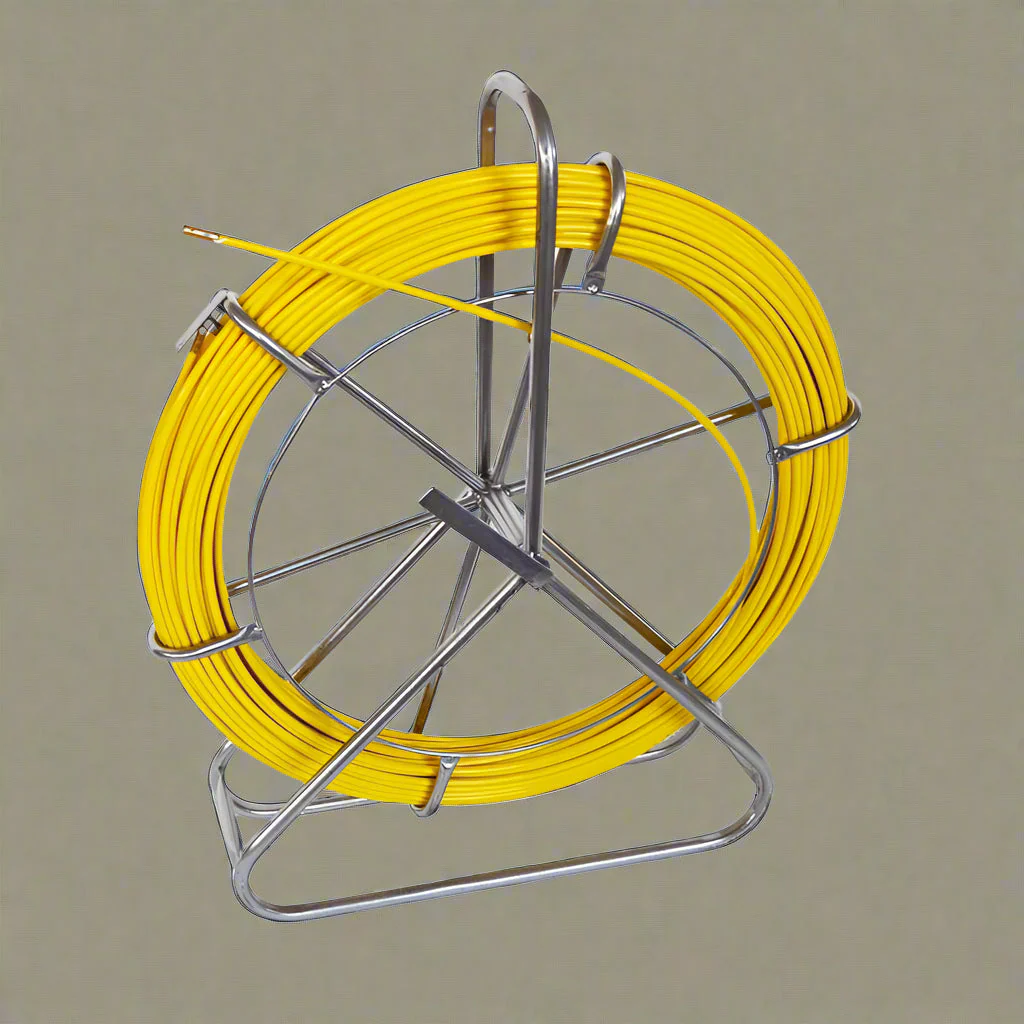 600-Foot Fiberglass Duct Rodder Fish Tape – Heavy-Duty Cable Pulling Tool - Image 5