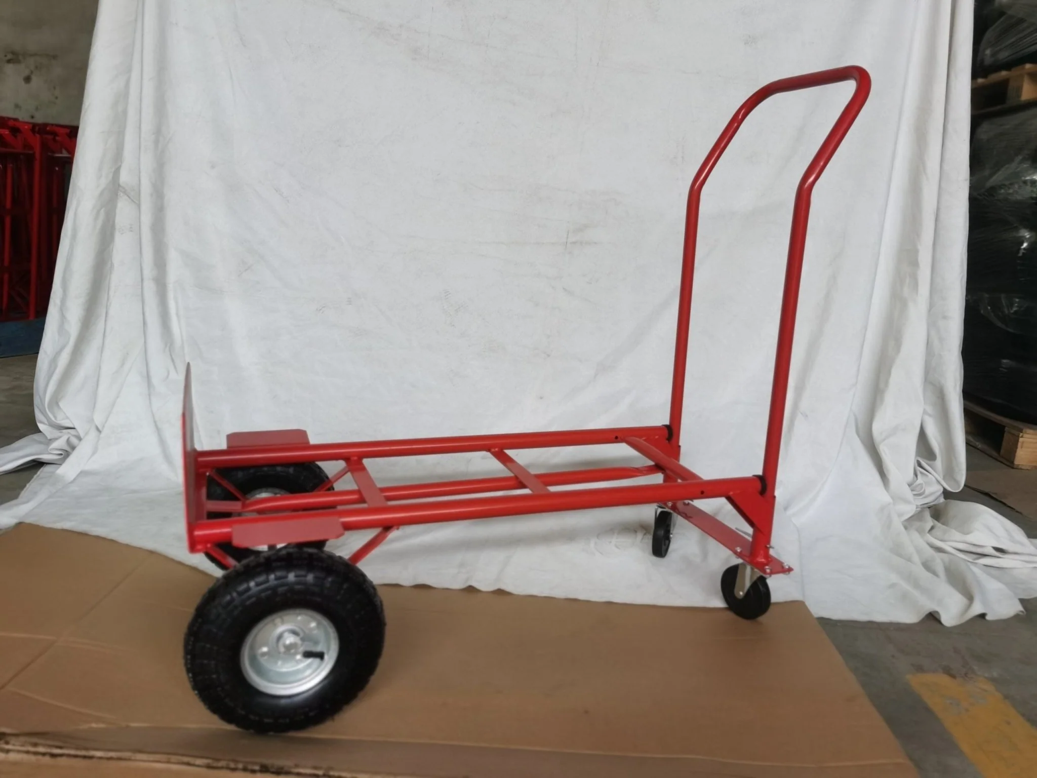 600 LB 2-in-1 Convertible Hand Truck – Heavy-Duty Upright & Platform Dolly | SKU 292021 - Image 3