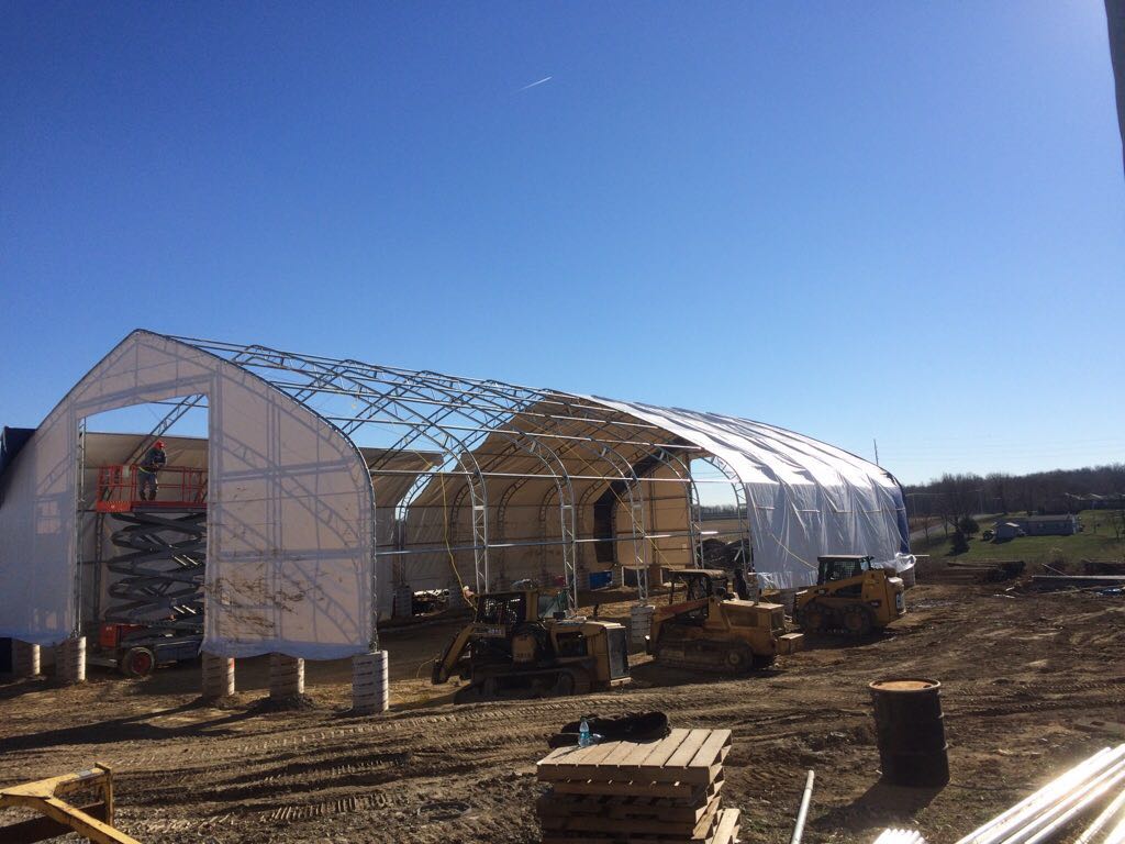 60′ Wide Double Truss Storage Buildings – Heavy-Duty PVC Shelter | Extra-Large Portable Warehouse - Image 19