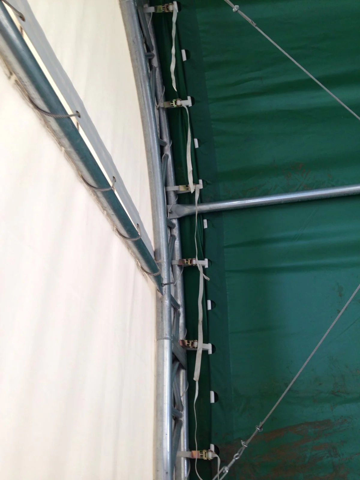 60′ Wide Double Truss Storage Buildings – Heavy-Duty PVC Shelter | Extra-Large Portable Warehouse - Image 25