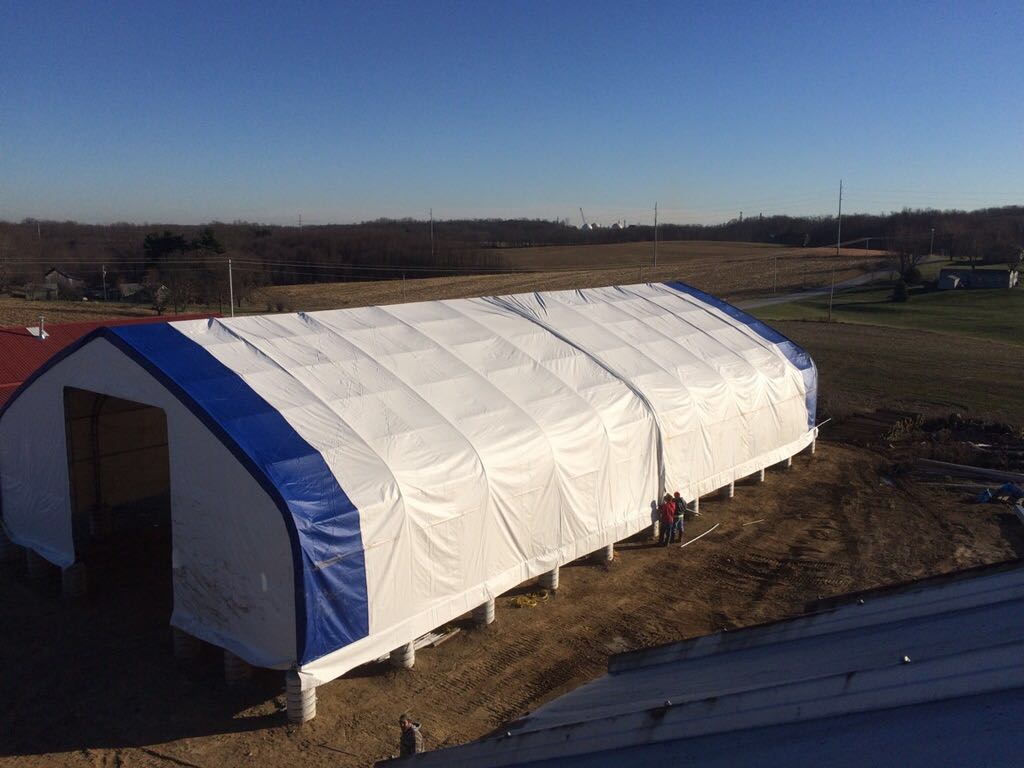 60′ Wide Double Truss Storage Buildings – Heavy-Duty PVC Shelter | Extra-Large Portable Warehouse - Image 50