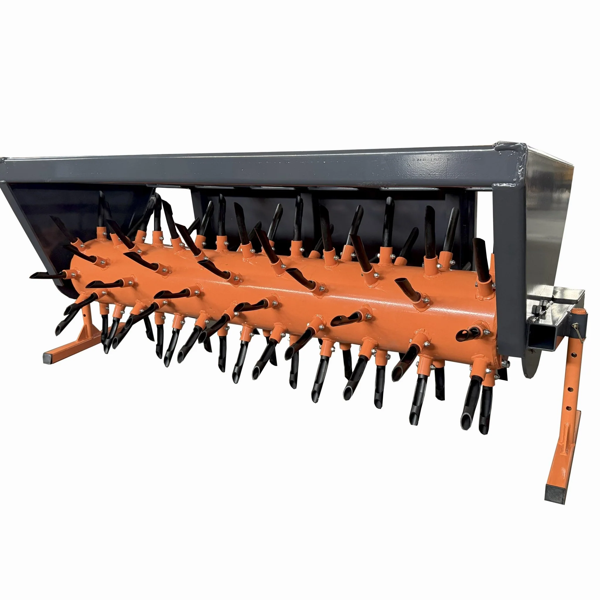 62” Heavy-Duty Skid steer Aerator Attachment – Commercial Steel Frame – BR62S