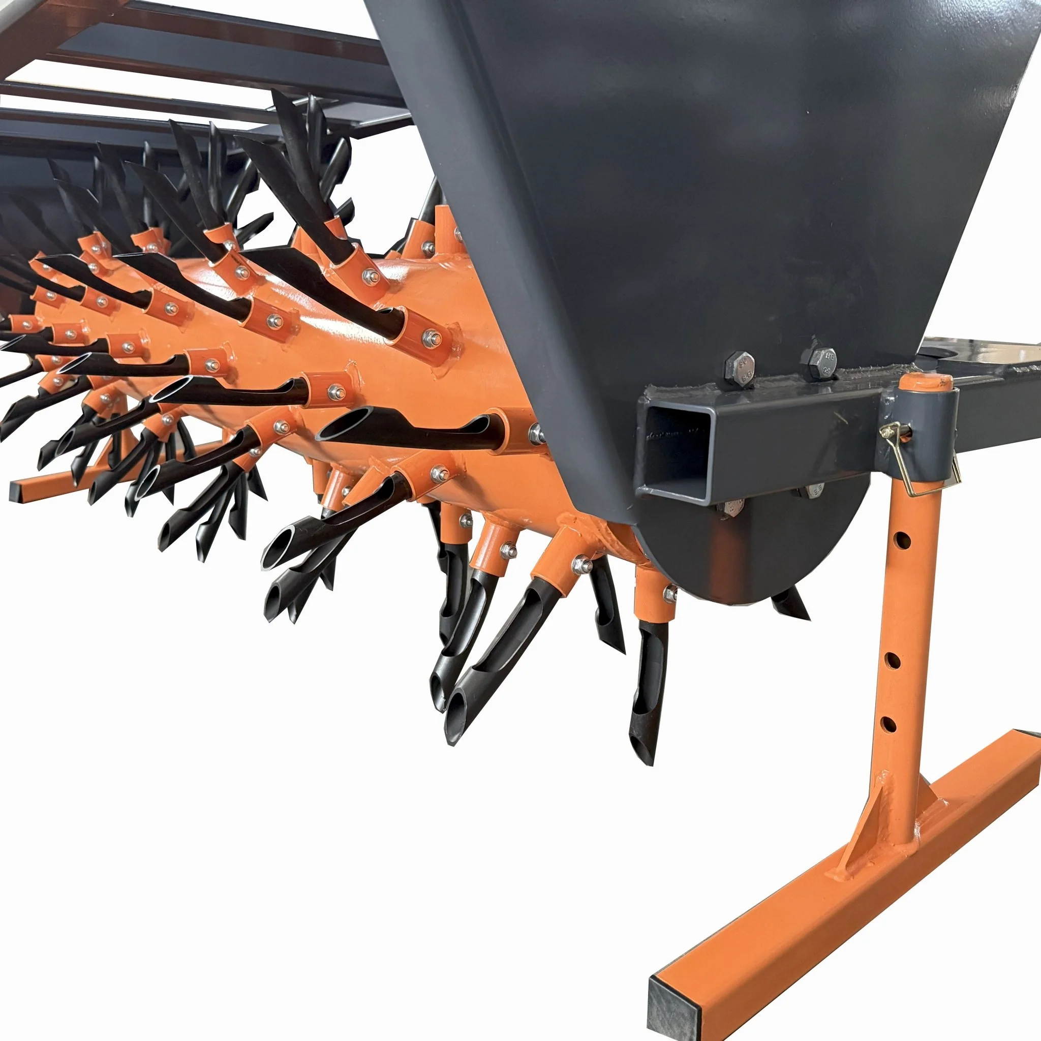 62” Heavy-Duty Skid steer Aerator Attachment – Commercial Steel Frame – BR62S - Image 4
