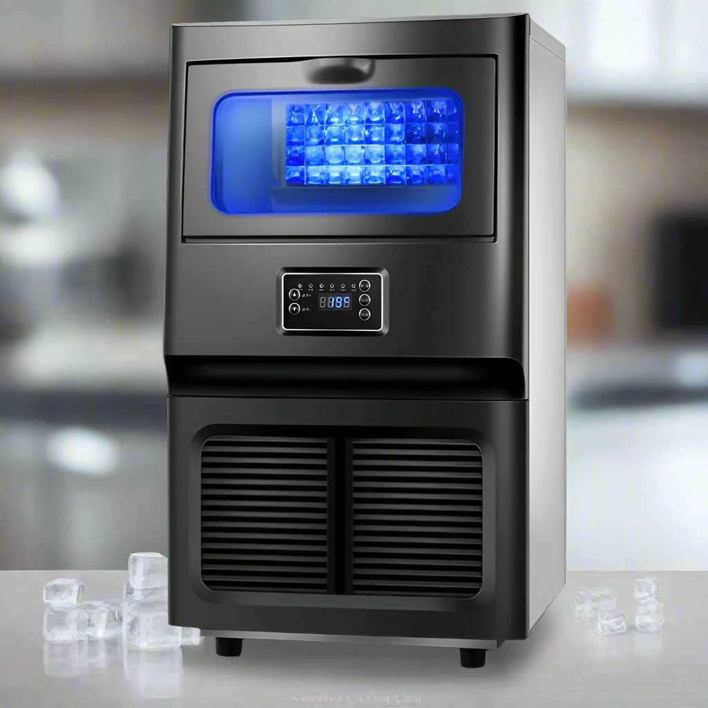 NEW Commercial Clear Ice Cube Maker Machine – High-Capacity Ice Making for Bars, Restaurants & Cafes - GSNZ8A