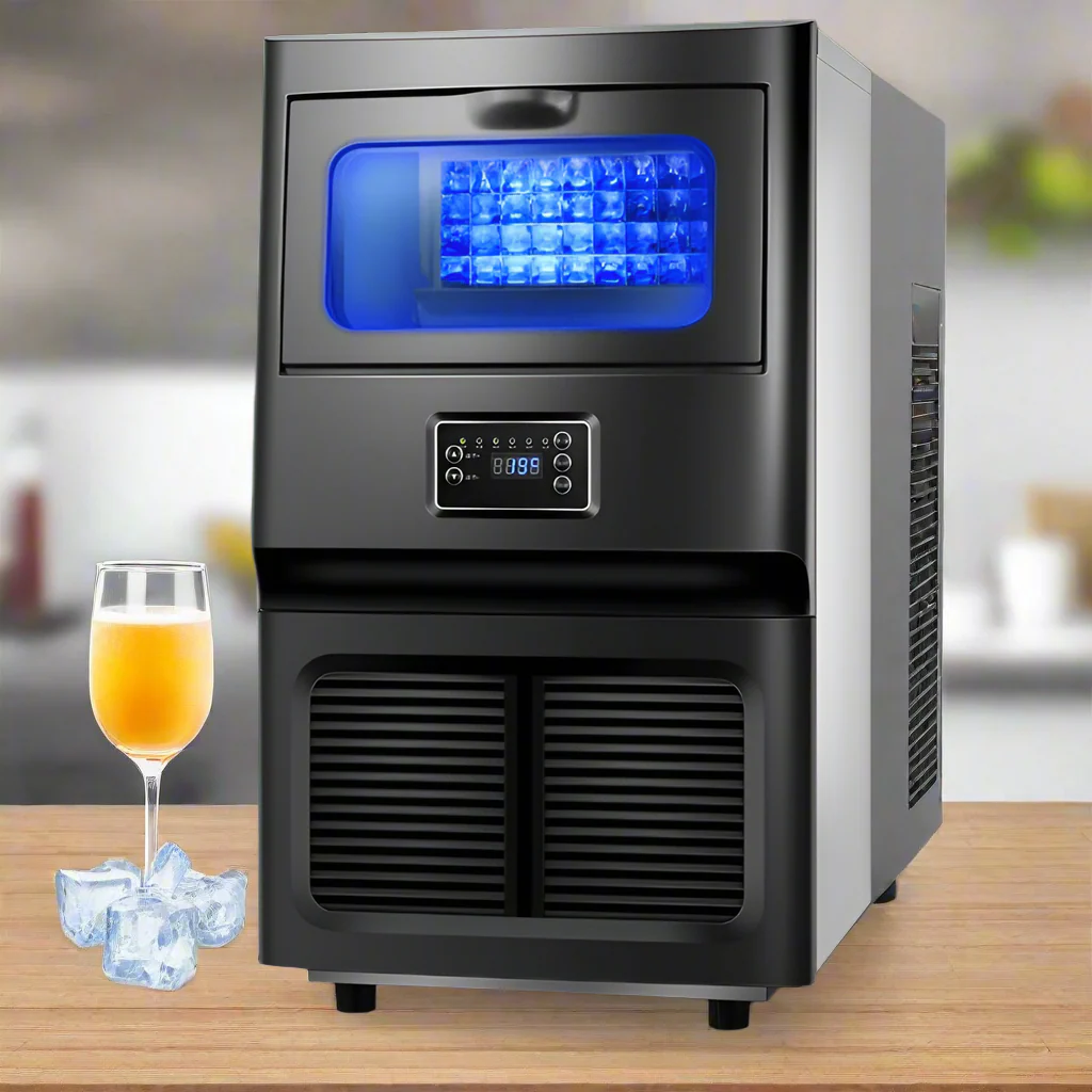 NEW Commercial Clear Ice Cube Maker Machine – High-Capacity Ice Making for Bars, Restaurants & Cafes - GSNZ8A - Image 2