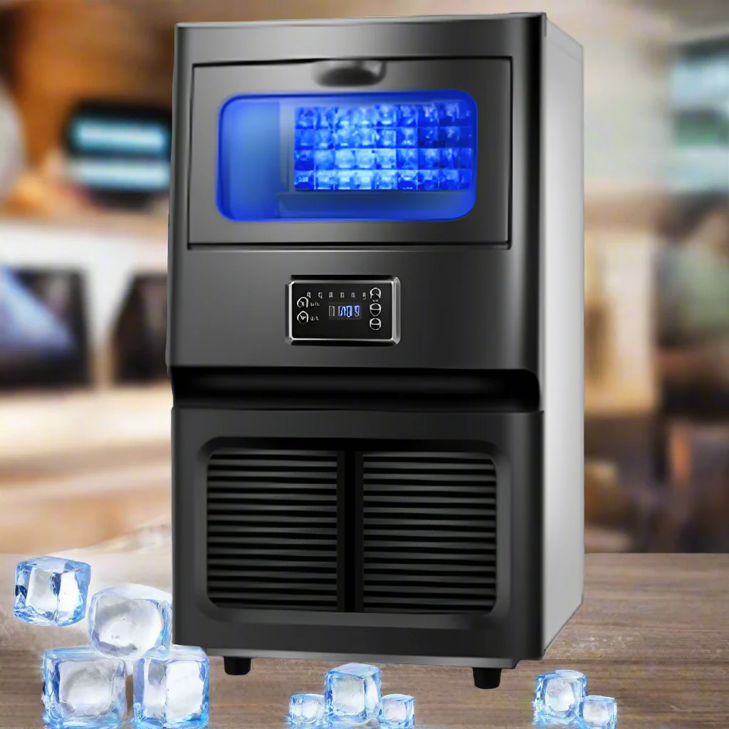 NEW Commercial Clear Ice Cube Maker Machine – High-Capacity Ice Making for Bars, Restaurants & Cafes - GSNZ8A - Image 3