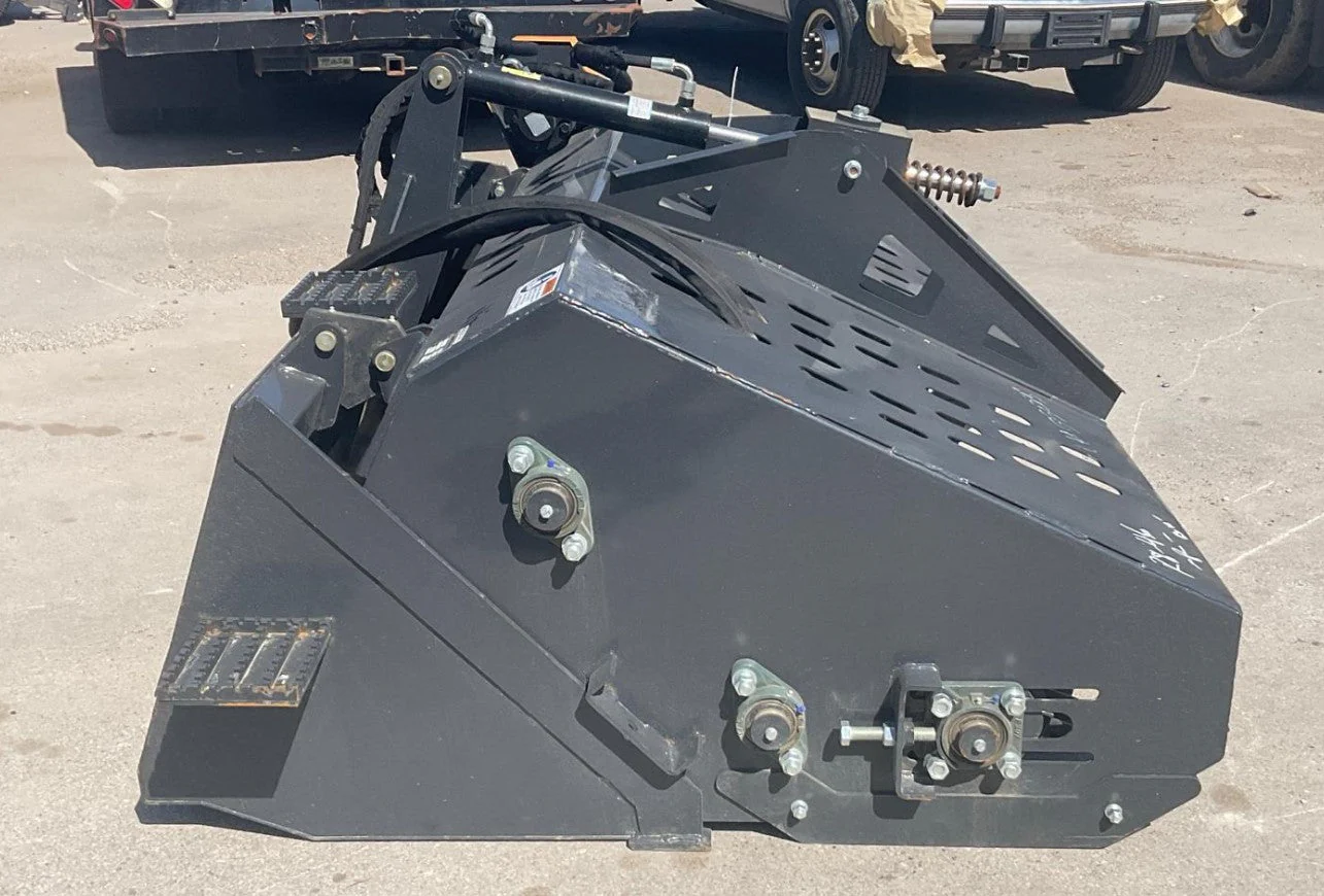 68″ Skid Steer Landscape Rake Bucket Attachment – Heavy-Duty Grading Tool | SKU: LR1272W - Image 3