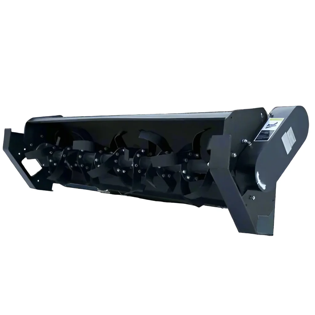 6 FT Skid Steer Hydraulic Rototiller Cultivator – Garden & Soil Attachment | SKU: 294257