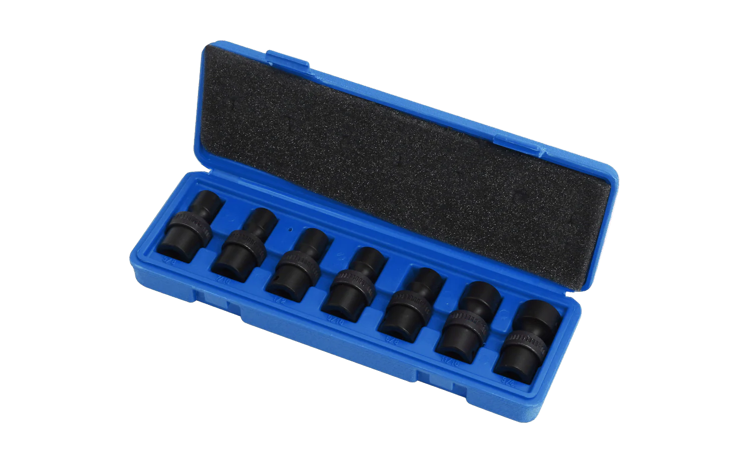 7-Pc 1/2" Drive Impact Swivel SAE Socket Set – Durable Flex Swivel Design – U17002 - Image 3
