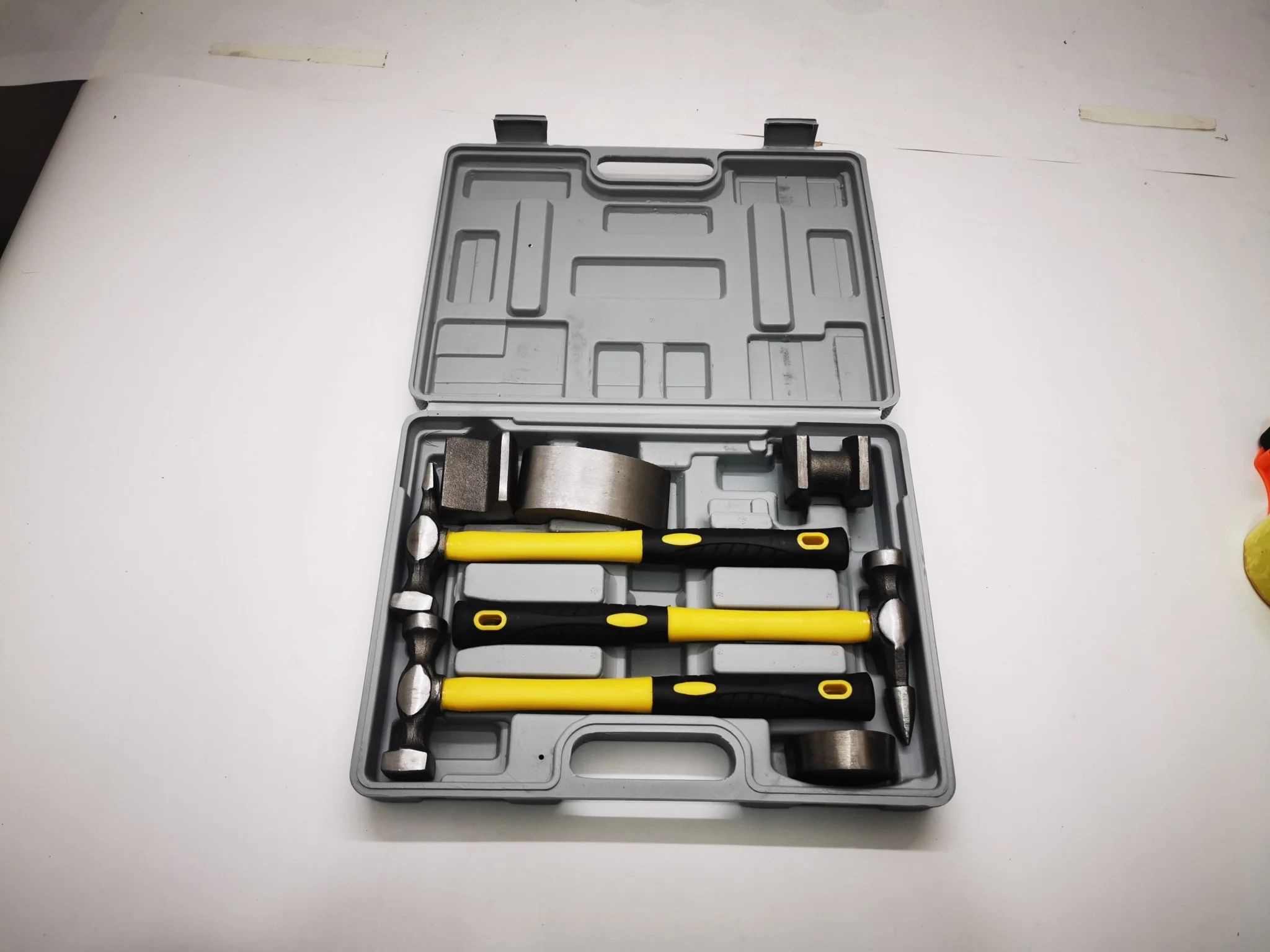 7-Piece Auto Body Fender Hammer & Dolly Repair Tool Set – Sheet Metal Dent Repair Kit S1009 - Image 2