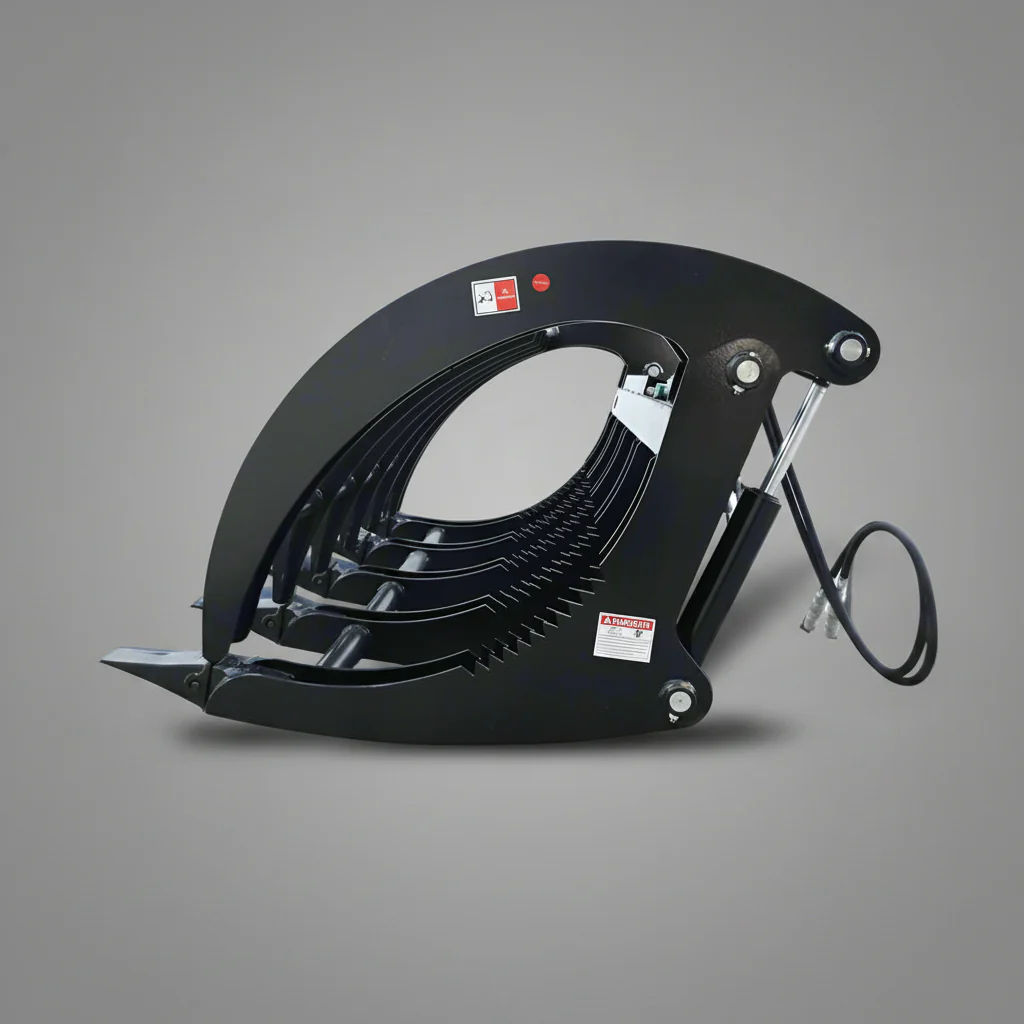 72" & 84" Heavy-Duty Skid Steer Root Grapple – Extreme Land Clearing Rake Attachment - Image 6