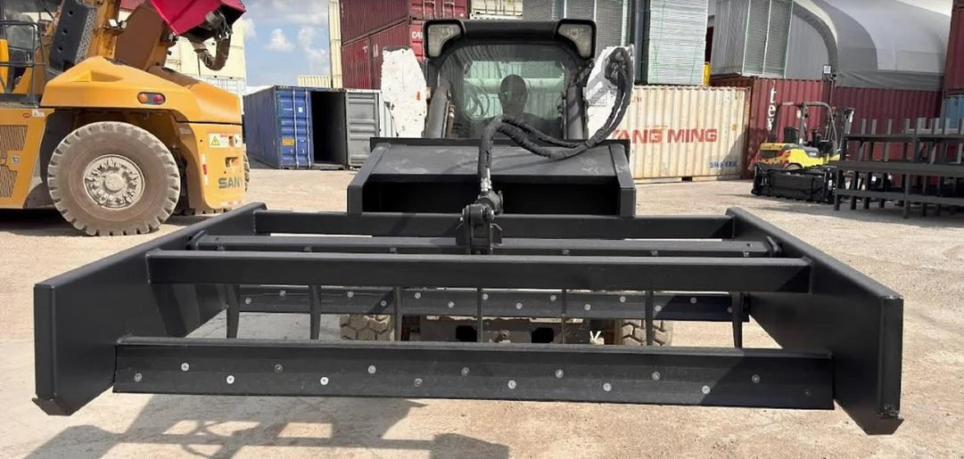 Skid Steer 72″ Hydraulic Box Blade Grader Leveler Attachment HDBXGD7