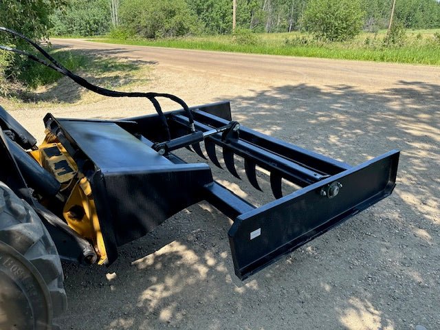 Skid Steer 72″ Hydraulic Box Blade Grader Leveler Attachment HDBXGD7 - Image 10