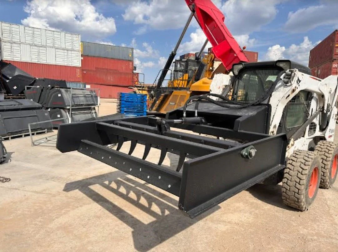 Skid Steer 72″ Hydraulic Box Blade Grader Leveler Attachment HDBXGD7 - Image 4