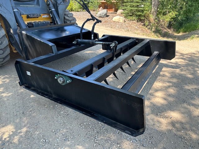 Skid Steer 72″ Hydraulic Box Blade Grader Leveler Attachment HDBXGD7 - Image 7