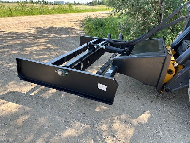 Skid Steer 72″ Hydraulic Box Blade Grader Leveler Attachment HDBXGD7 - Image 9