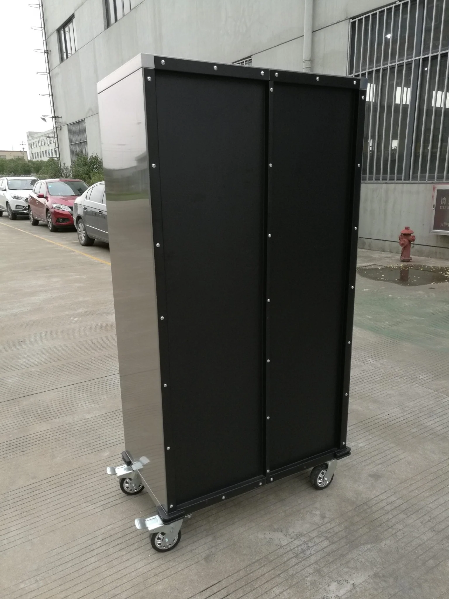 72" Stainless Steel Rolling Cabinet – Heavy-Duty Lockable Storage | 72SSC - Image 12