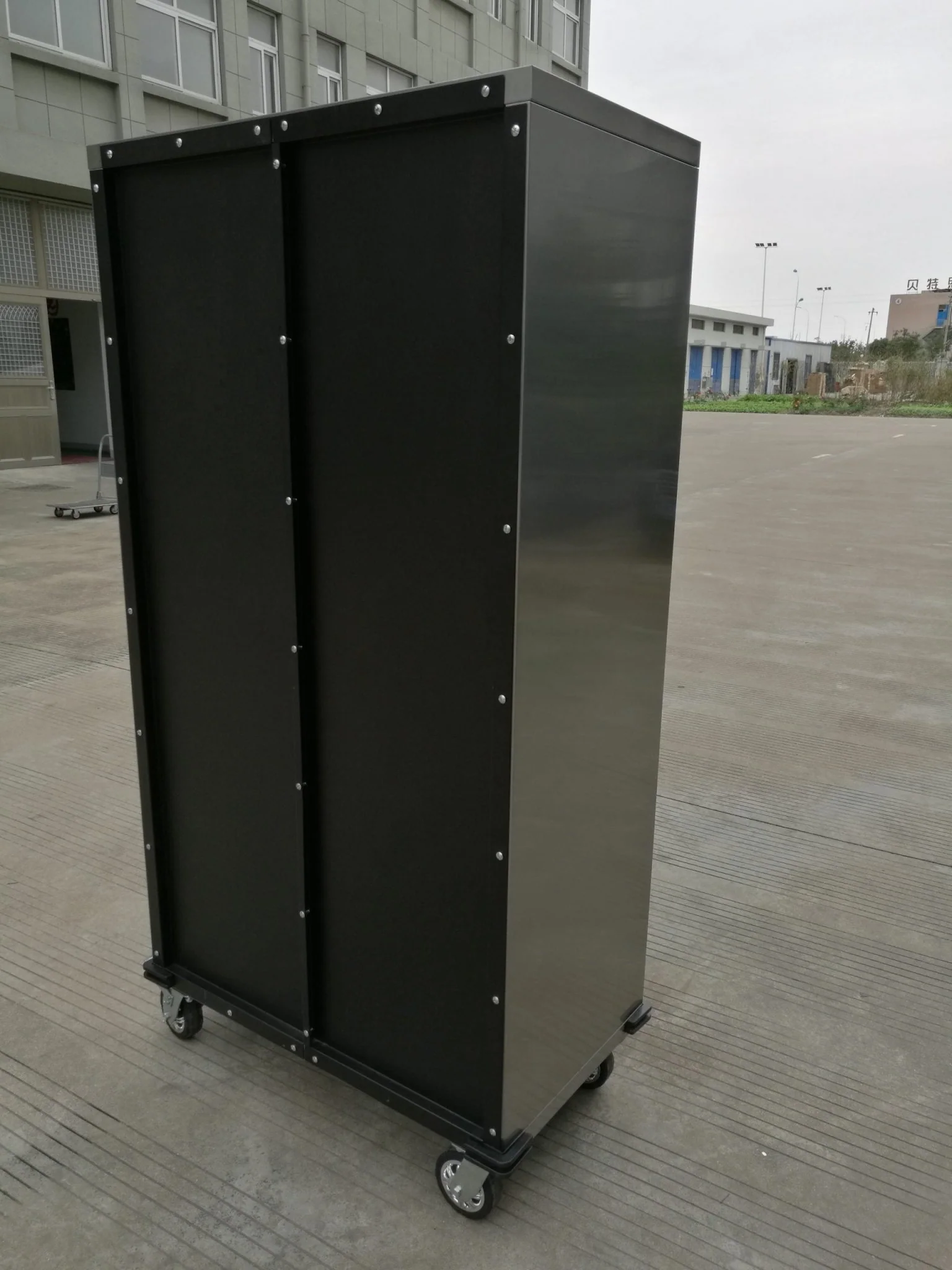 72" Stainless Steel Rolling Cabinet – Heavy-Duty Lockable Storage | 72SSC - Image 2