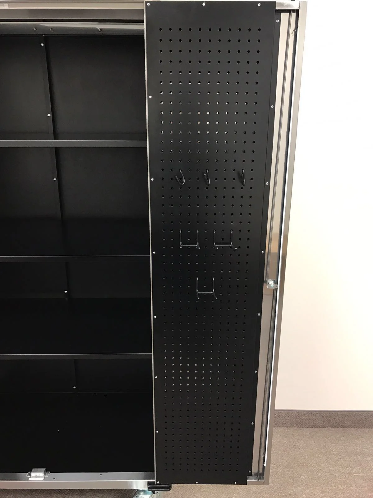 72" Stainless Steel Rolling Cabinet – Heavy-Duty Lockable Storage | 72SSC - Image 9