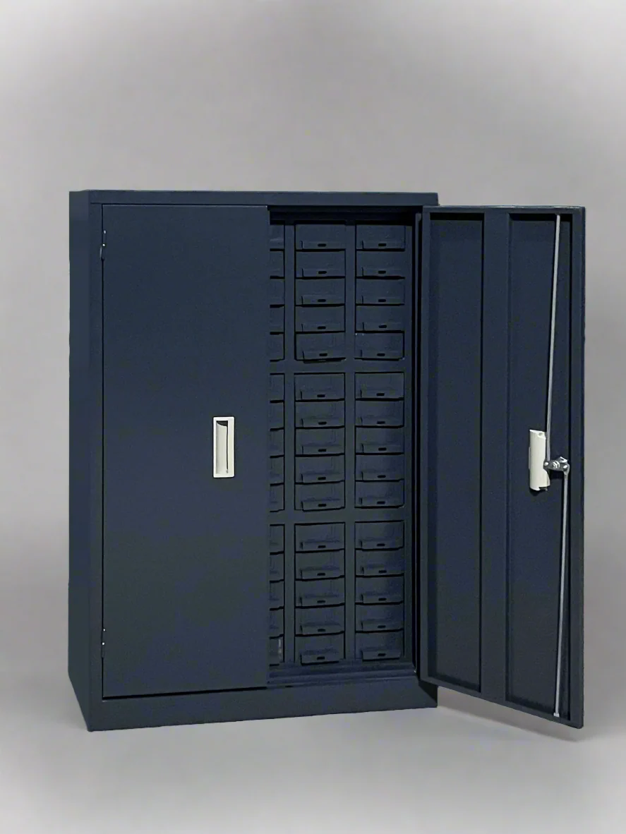 New 75-Drawer Steel Parts & Lockable Bolts Bin Storage Cabinet | Model S515A
