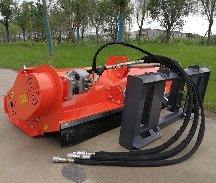 77" Skid Steer Flail Mower Attachment – Hydraulic Rough Cut Mower for Brush & Field | SSFM180 - Image 3