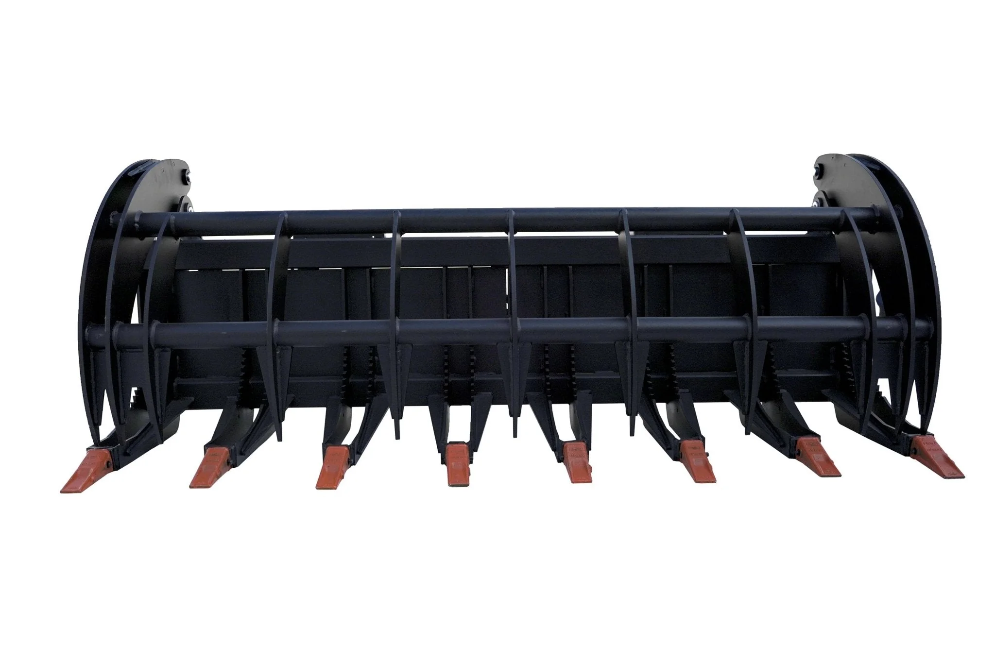 78” Skid Steer Hydraulic Fork Grapple Attachment – Heavy-Duty SU752826 - Image 2