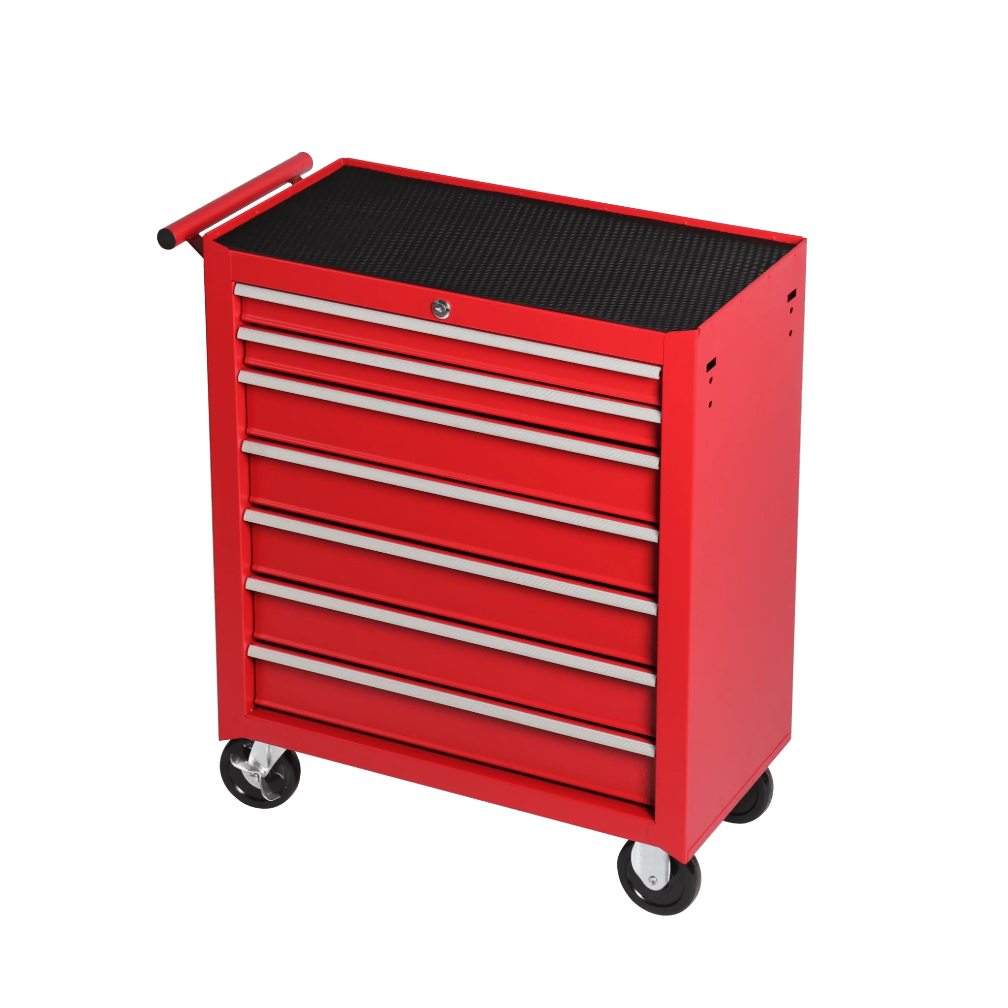 7 Drawer Garage Tool Cabinet Heavy Duty Steel Rolling Storage with Casters 31307 - Image 2