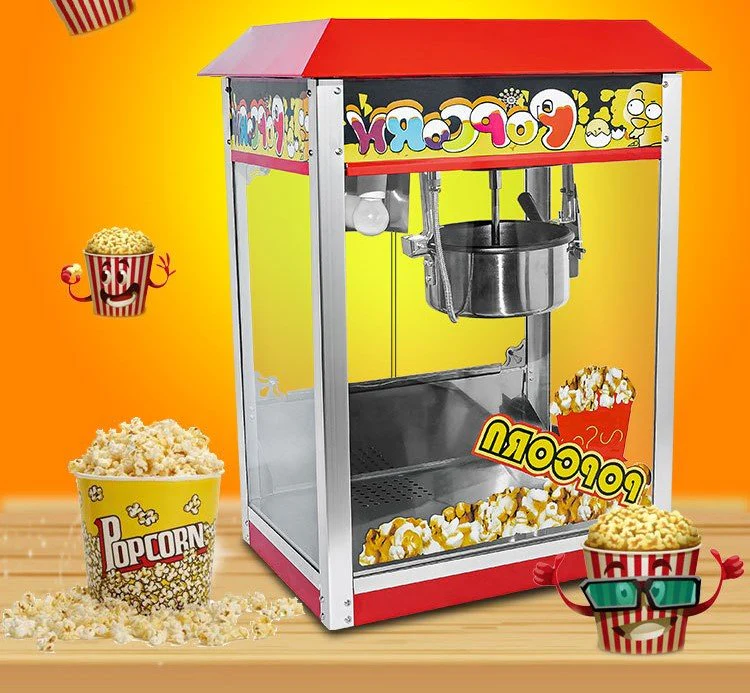 8 Oz Tabletop Popcorn Machine – Home & Commercial Popcorn Maker | S1190
