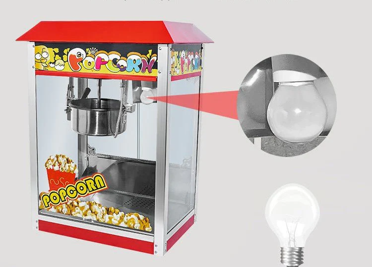 8 Oz Tabletop Popcorn Machine – Home & Commercial Popcorn Maker | S1190 - Image 3