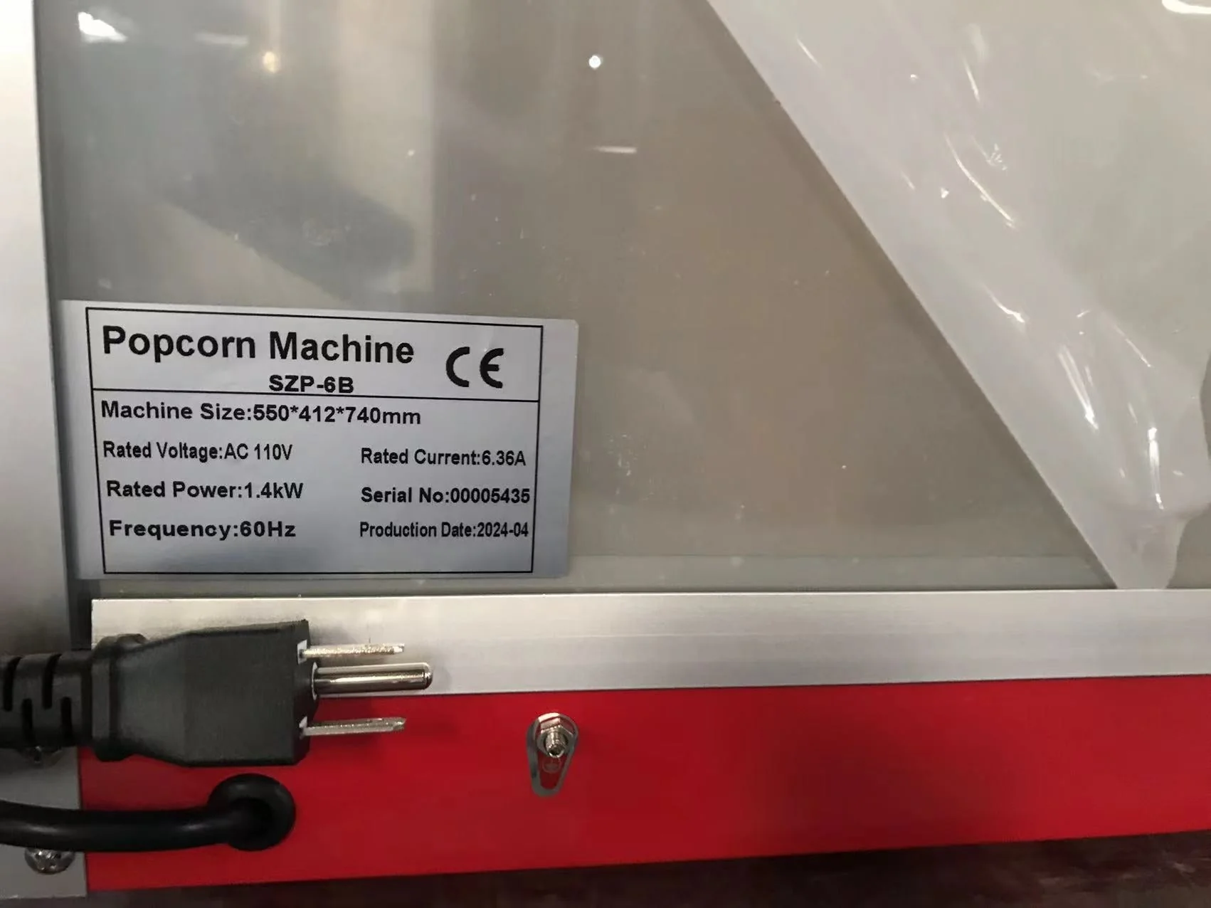 8 Oz Tabletop Popcorn Machine – Home & Commercial Popcorn Maker | S1190 - Image 4