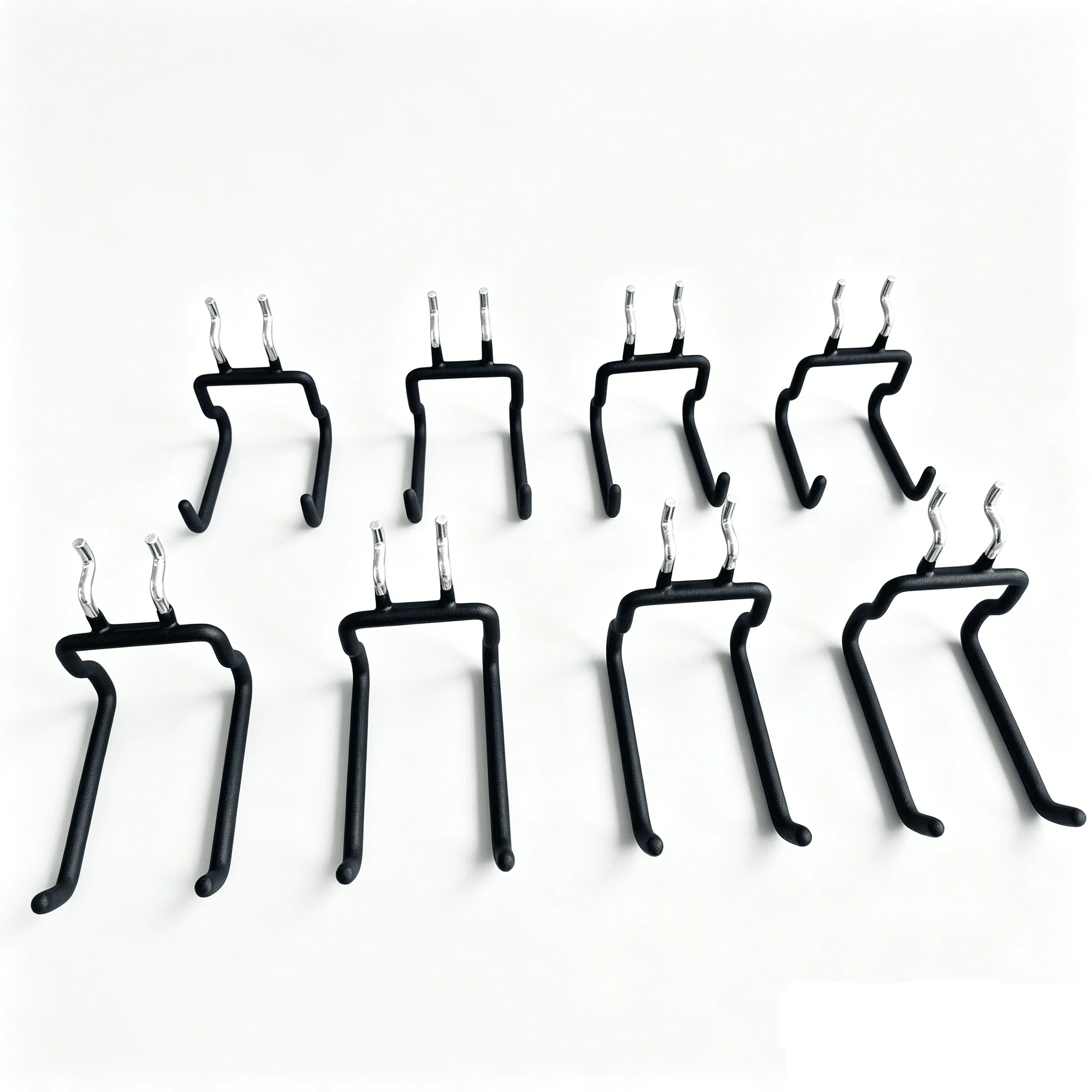 8-Pack Pegboard Utility Hooks Heavy Duty Tool Hangers Garage Organizer PPH087