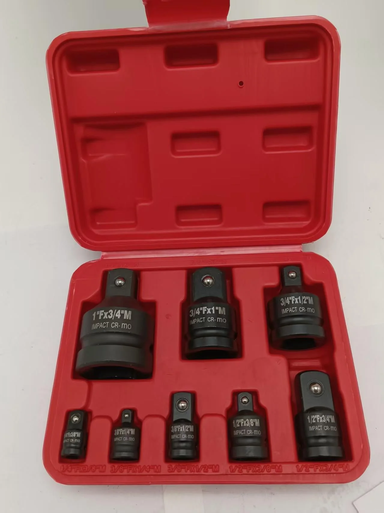 8-Piece Impact Socket Adapter Set – Heavy-Duty Cr-Mo Steel | TPTZ8JT
