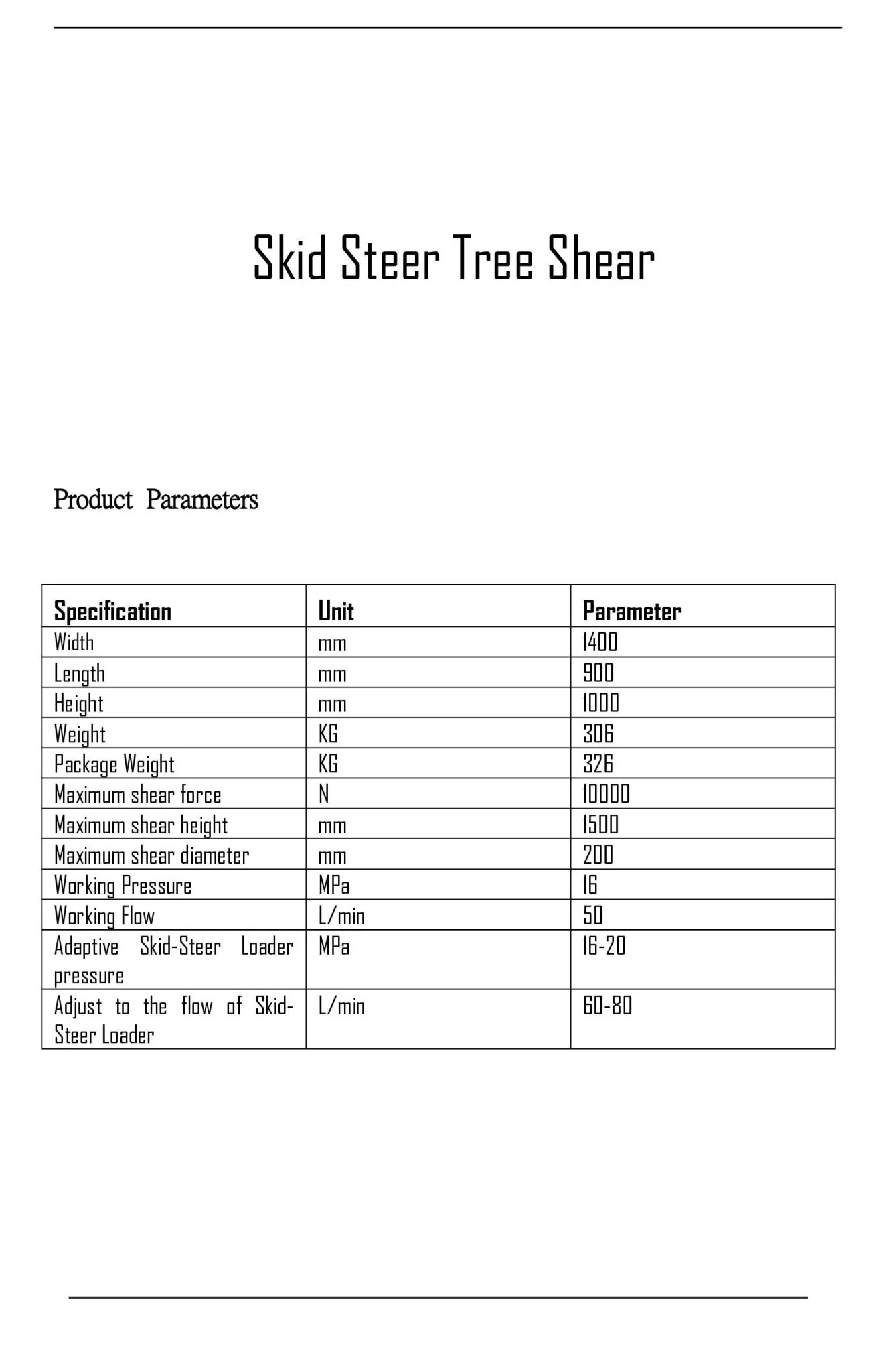 8" Tree Shear Attachment for Skid Steer Loaders – Universal Quick Attach Land Clearing Shear SU279484 - Image 16