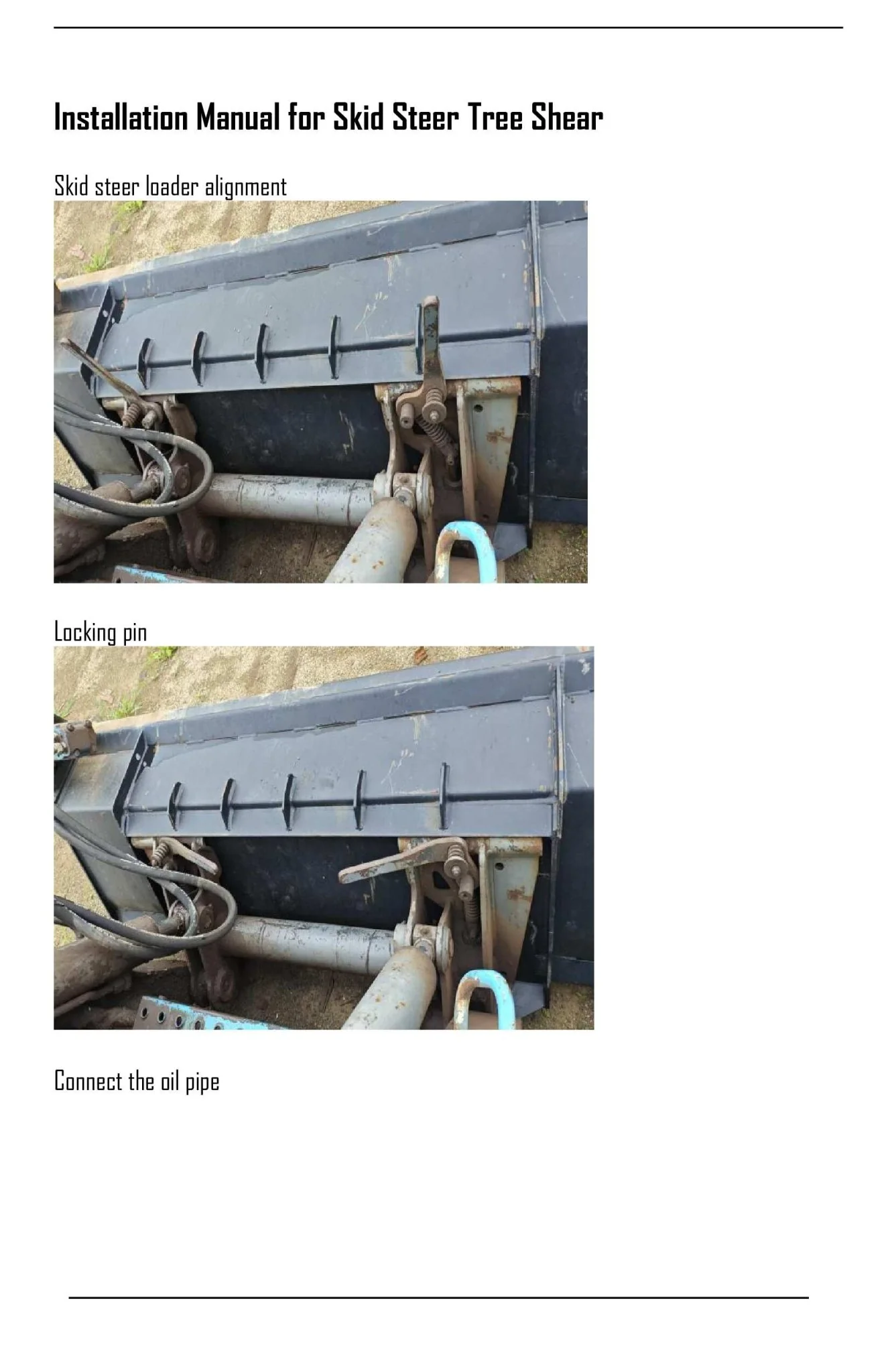 8" Tree Shear Attachment for Skid Steer Loaders – Universal Quick Attach Land Clearing Shear SU279484 - Image 19