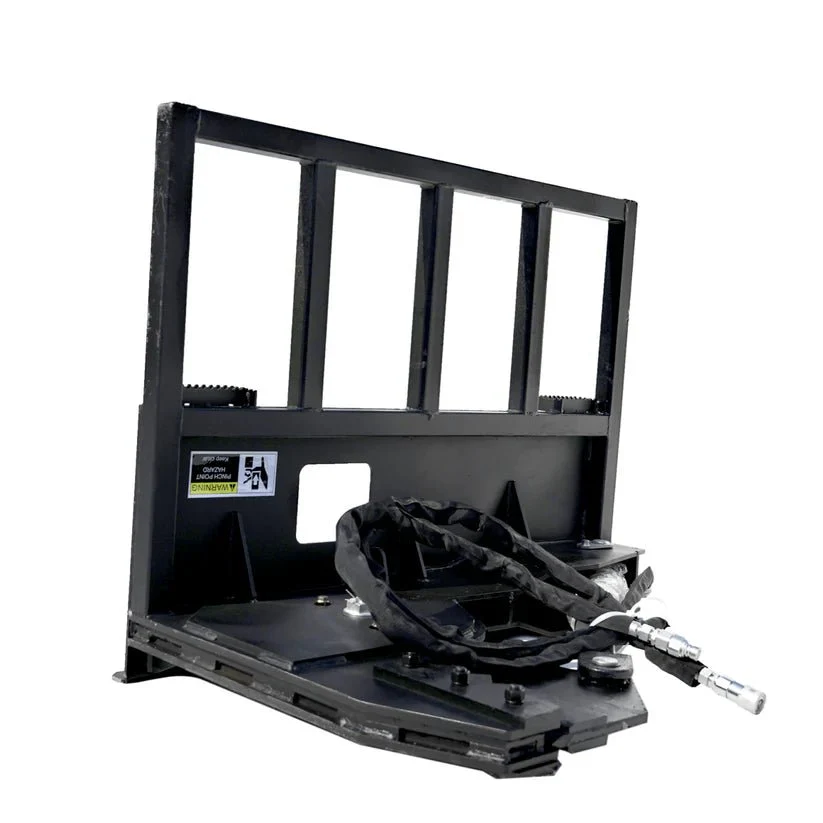 8" Tree Shear Attachment for Skid Steer Loaders – Universal Quick Attach Land Clearing Shear SU279484 - Image 5