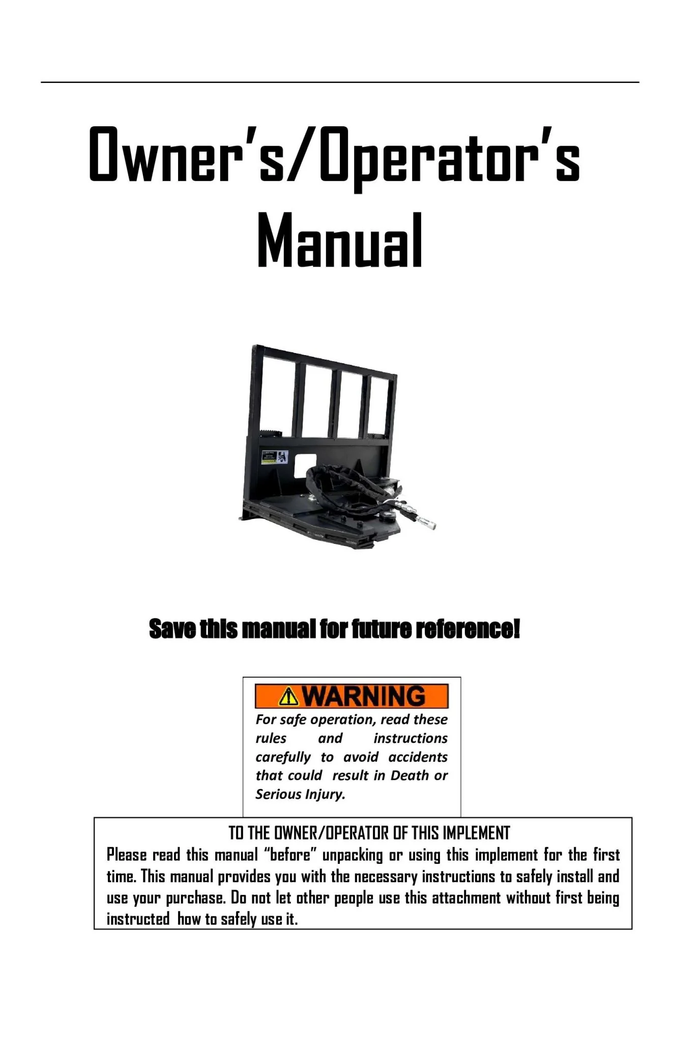 8" Tree Shear Attachment for Skid Steer Loaders – Universal Quick Attach Land Clearing Shear SU279484 - Image 6