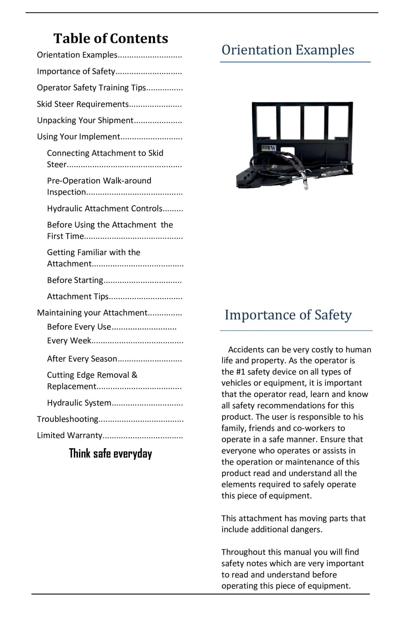 8" Tree Shear Attachment for Skid Steer Loaders – Universal Quick Attach Land Clearing Shear SU279484 - Image 8