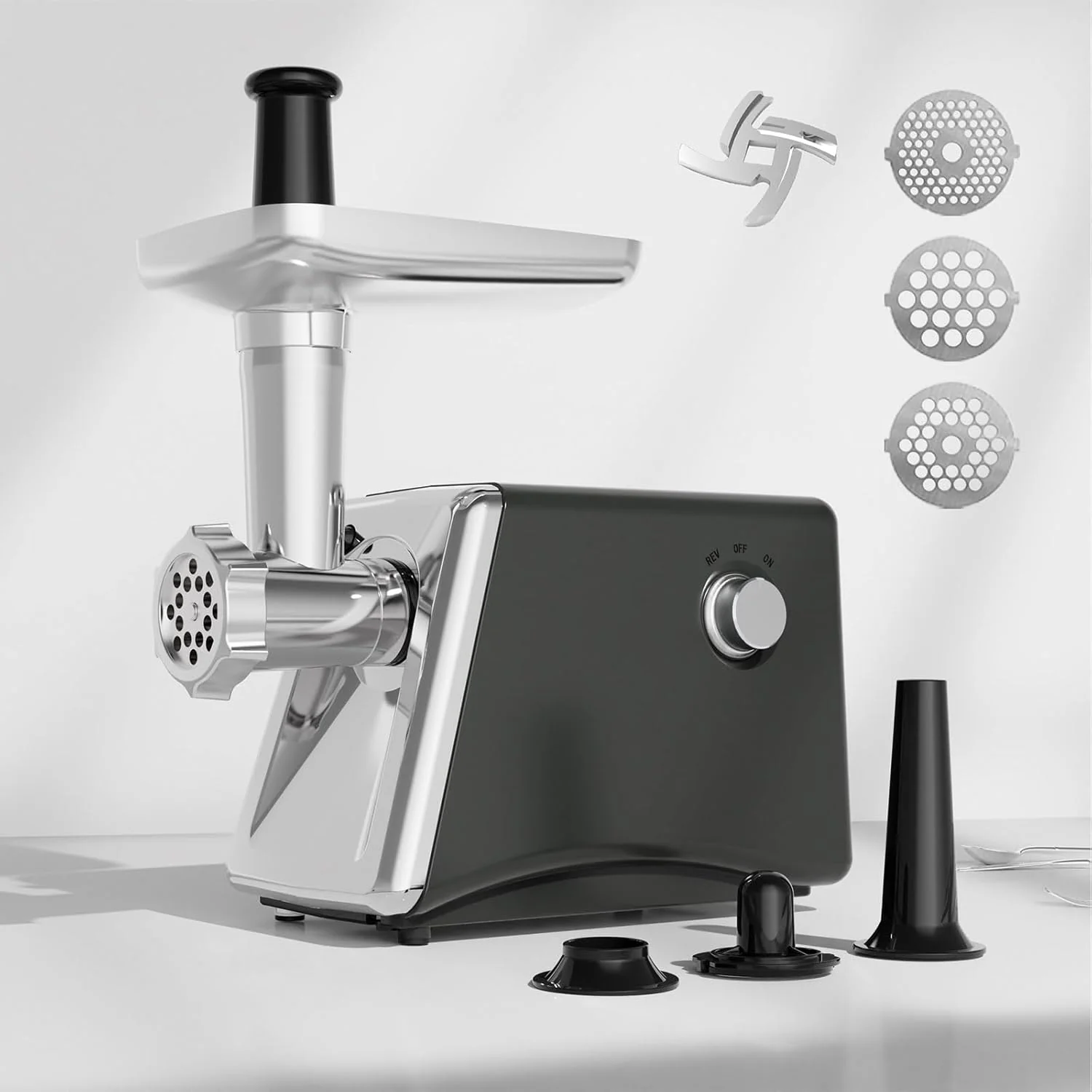 800W Electric Meat Grinder & Sausage Stuffer – Heavy-Duty Food Processor | 117342