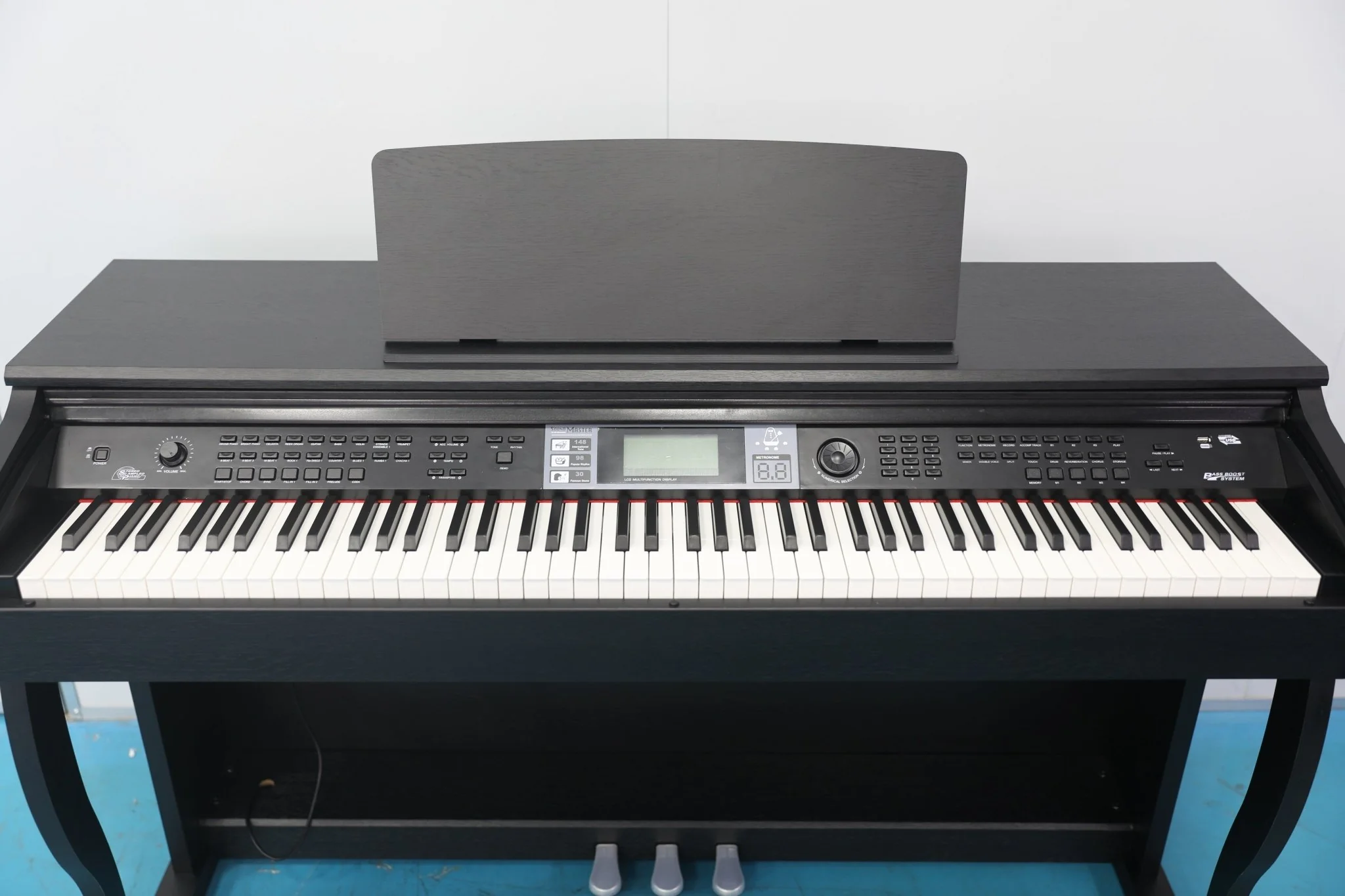 88-Key Hammer Action Digital Piano – 1211 Tones, 200 Rhythms, USB-MIDI, 40W Speakers DP88HA - Image 3