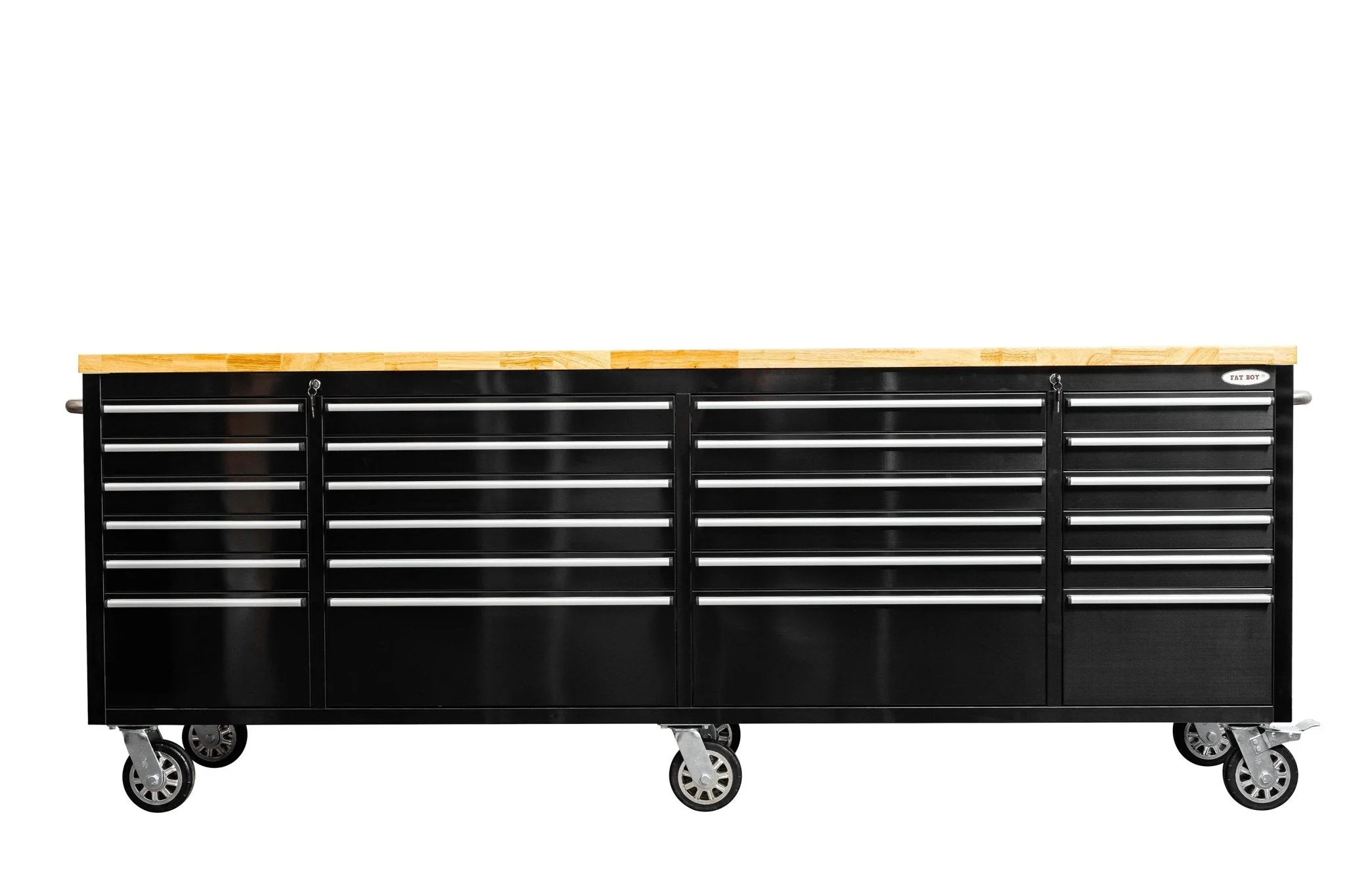 8 FT Fatboy 24-Drawer Heavy-Duty Workbench with Power Outlets & USB Charging – Industrial Tool Bench for Garage & Workshop Organization | - Image 72