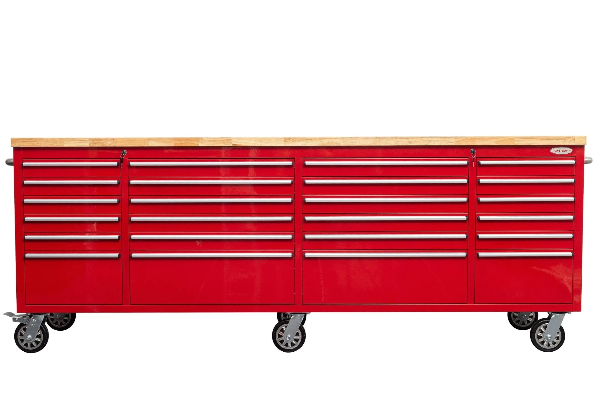 8 FT Fatboy 24-Drawer Heavy-Duty Workbench with Power Outlets & USB Charging – Industrial Tool Bench for Garage & Workshop Organization | - Image 87